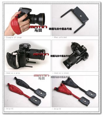 韓國馬田M-7371單反手腕帶+平衡支架 專業攝影師的便攜伴侶